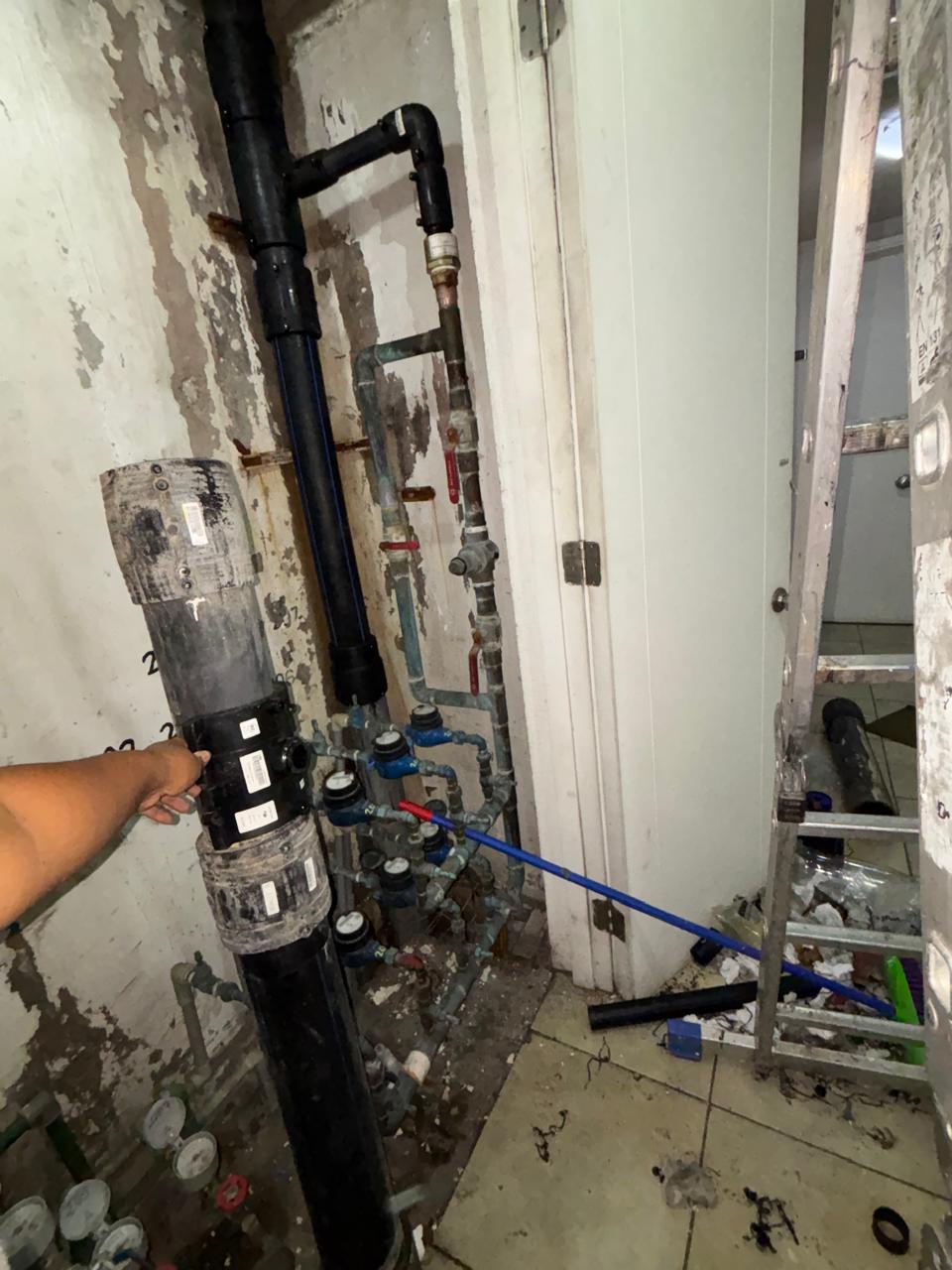 Fittings HDPE instalación